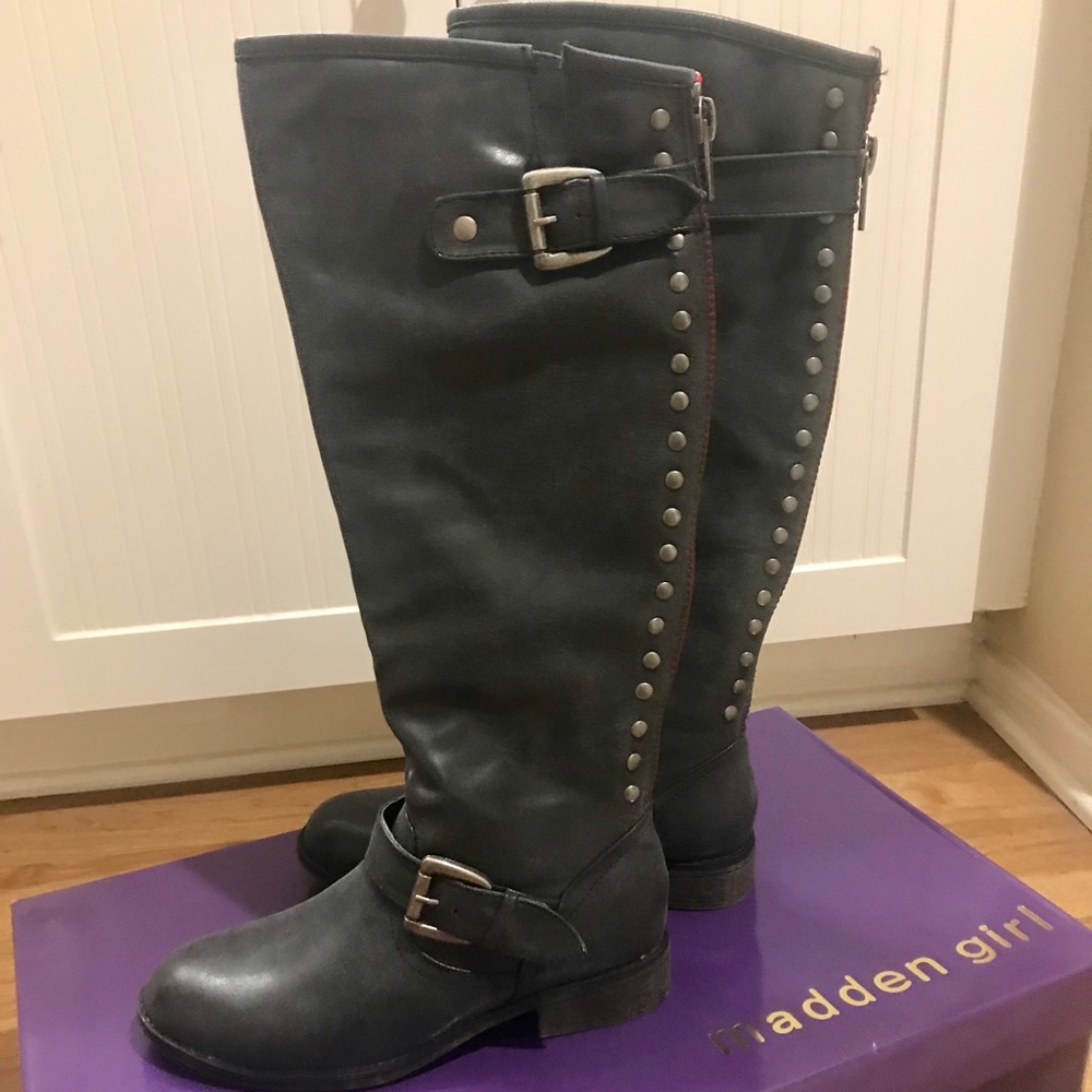 Madden Girl Tall Boots- Size 7